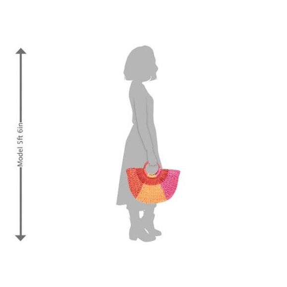 NWT Kelly & Katie straw tote - Picture 5 of 5